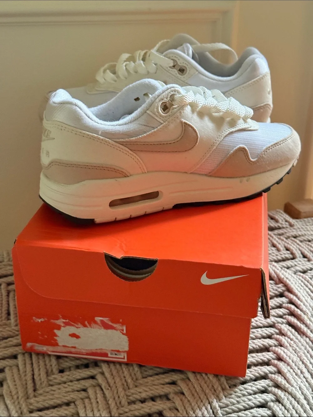 Women's Air Max 1 Pale Ivory DZ2628-101 Women's 5.5